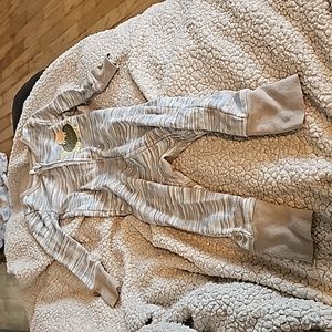 Kids headquarters 12 month zip up outfit turtle pajama